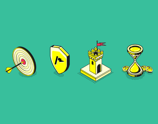 Thndr app logo with other icons to discover your investment personality