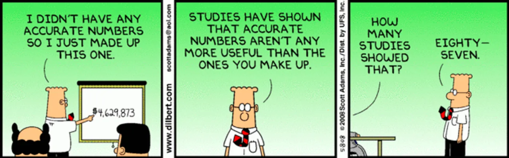  a product manager explain numbers on a white board
